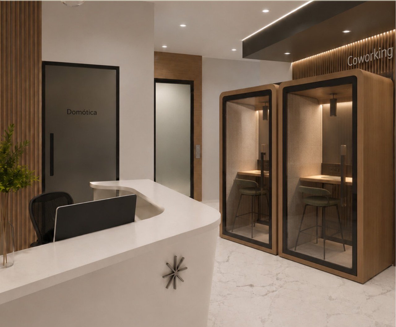 Render de Work Pods en Ítaca 135